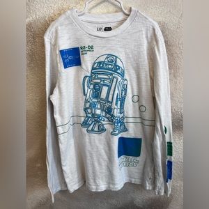 Gap R2-D2 long sleeve shirt for boys